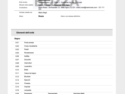 STAMPATE LA BOZZA DEL VERBALE IN PDF