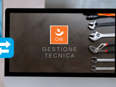 Sincronizza verbali, foto, dati con OM Gestione Tecnica